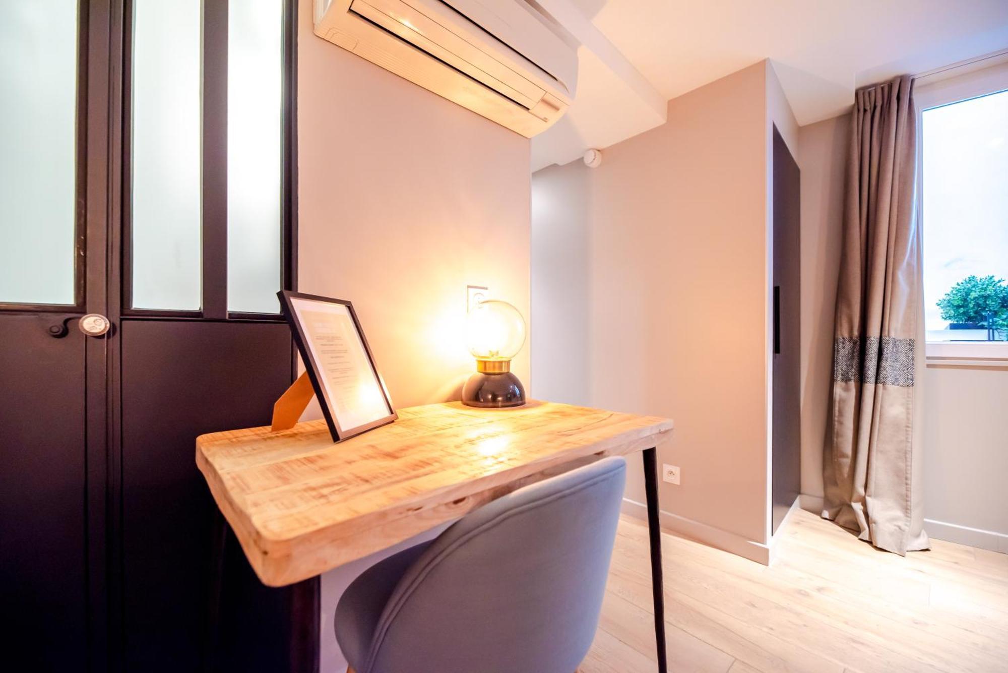 Residence Les Boulevards Parijs Kamer foto